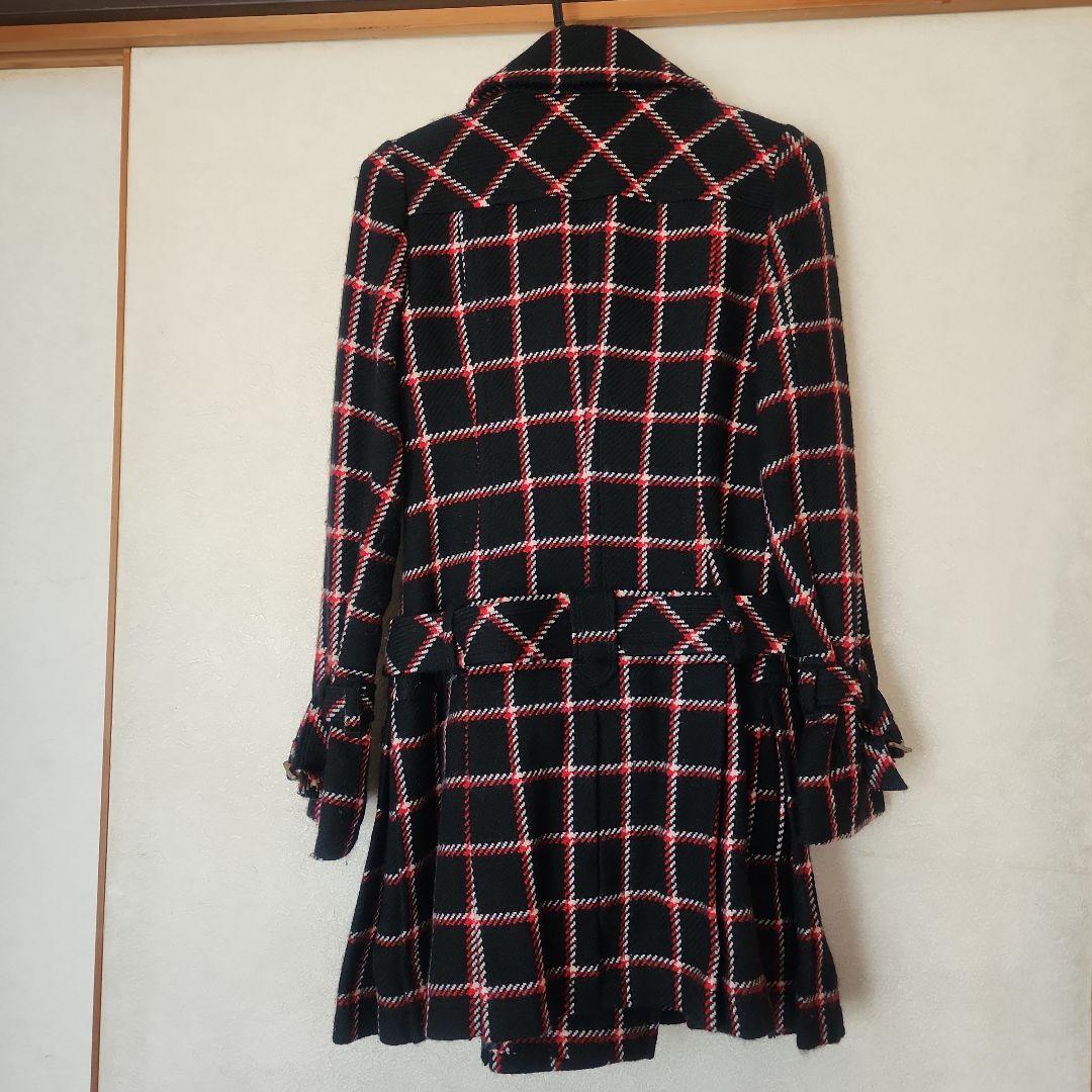 BURBERRY BLUE LABEL チェック柄トレンチコート