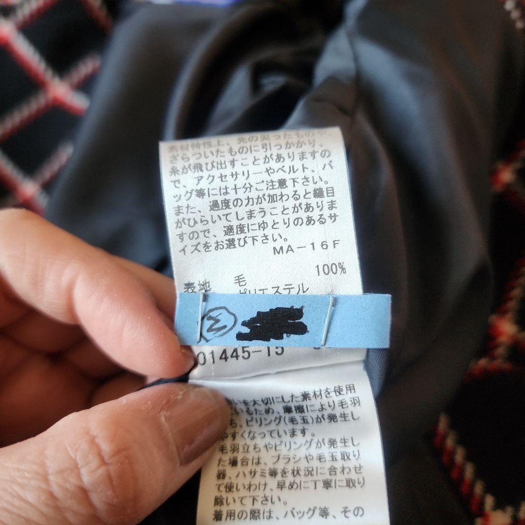 BURBERRY BLUE LABEL チェック柄トレンチコート