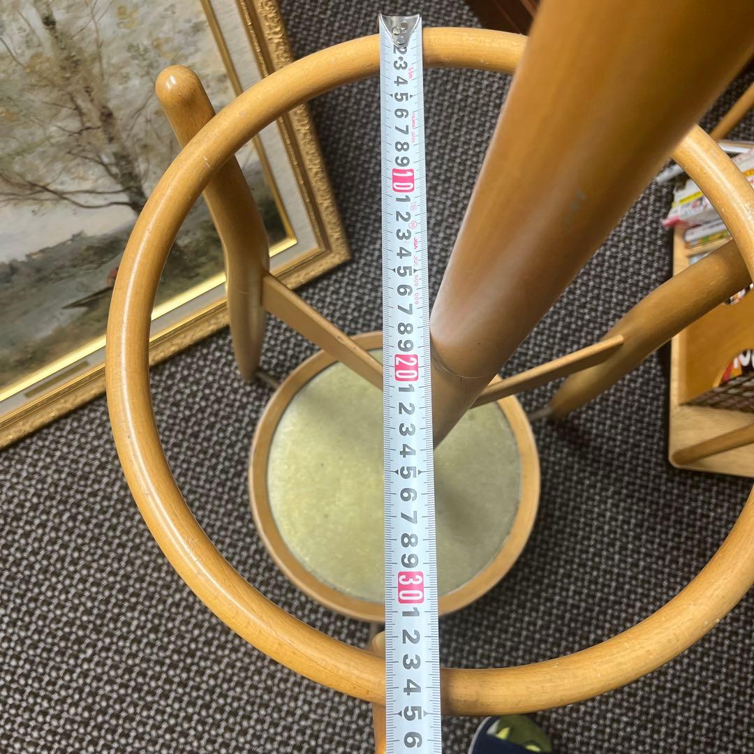 限界価格！秋田木工　ポールハンガー　ラック　傘立て兼用　アキモク