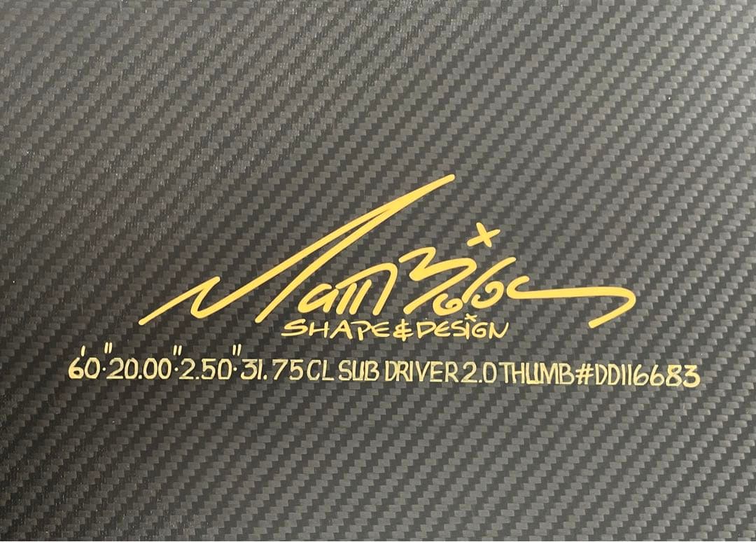 新品 LOST ロストSUB D 2.0 BLACK DART 6’0