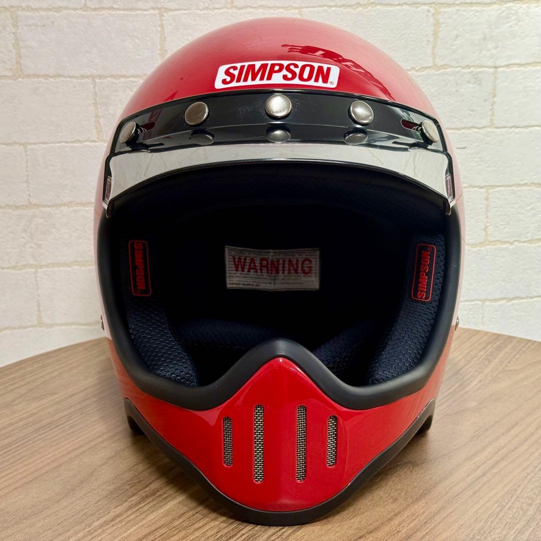 【専用】SIMPSON M50 ヘルメット、EtheN SCRAMBLER 05