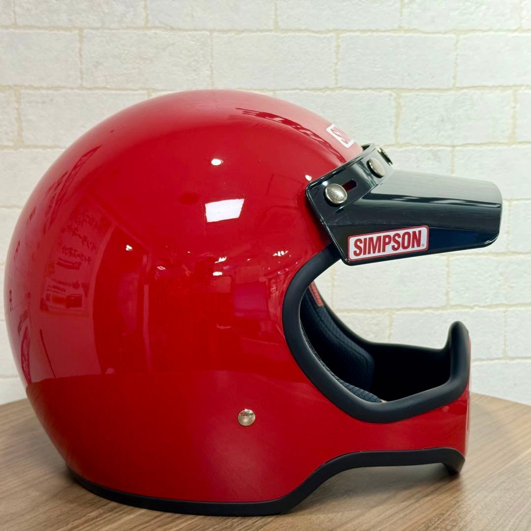 【専用】SIMPSON M50 ヘルメット、EtheN SCRAMBLER 05