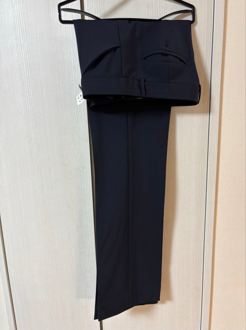 【美品】Theory セオリー　レディースパンツスーツセット　ネイビー　サイズ4