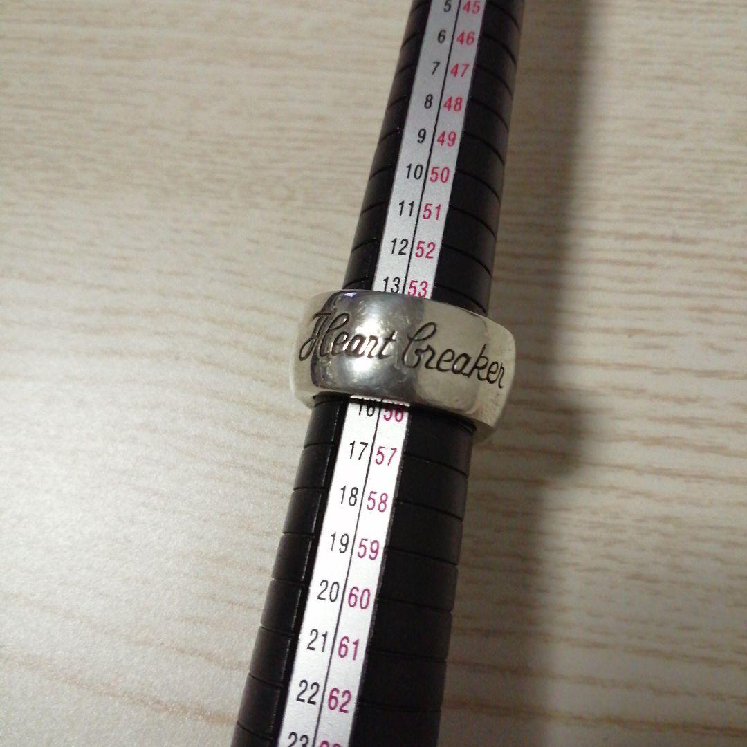 初期　BEDWIN　ベドウィン　ハートブレイカーリング　シルバー　925　肉厚