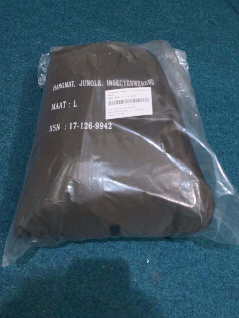 超希少 デッドストック新品未使用 オランダ軍ハンモックテントセット