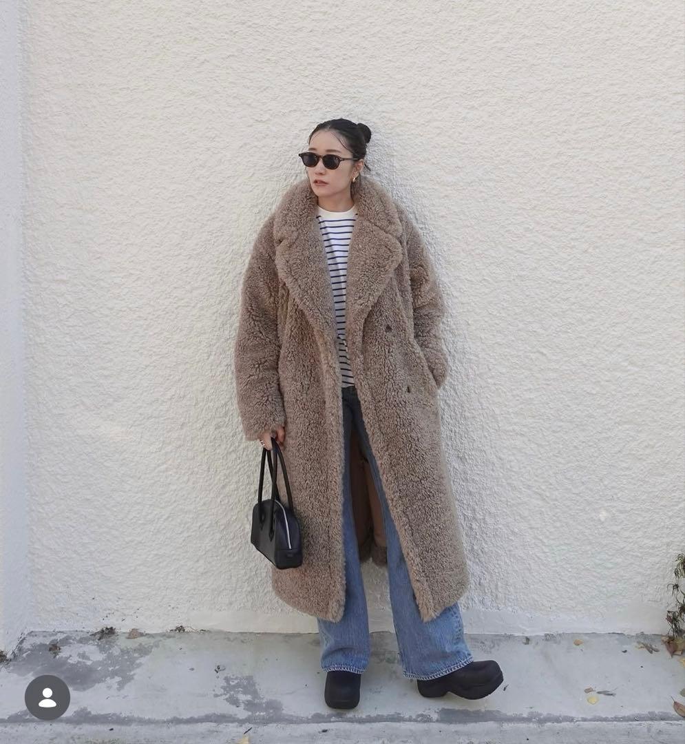 02509 anukeアンヌーク EcofurOverCoat