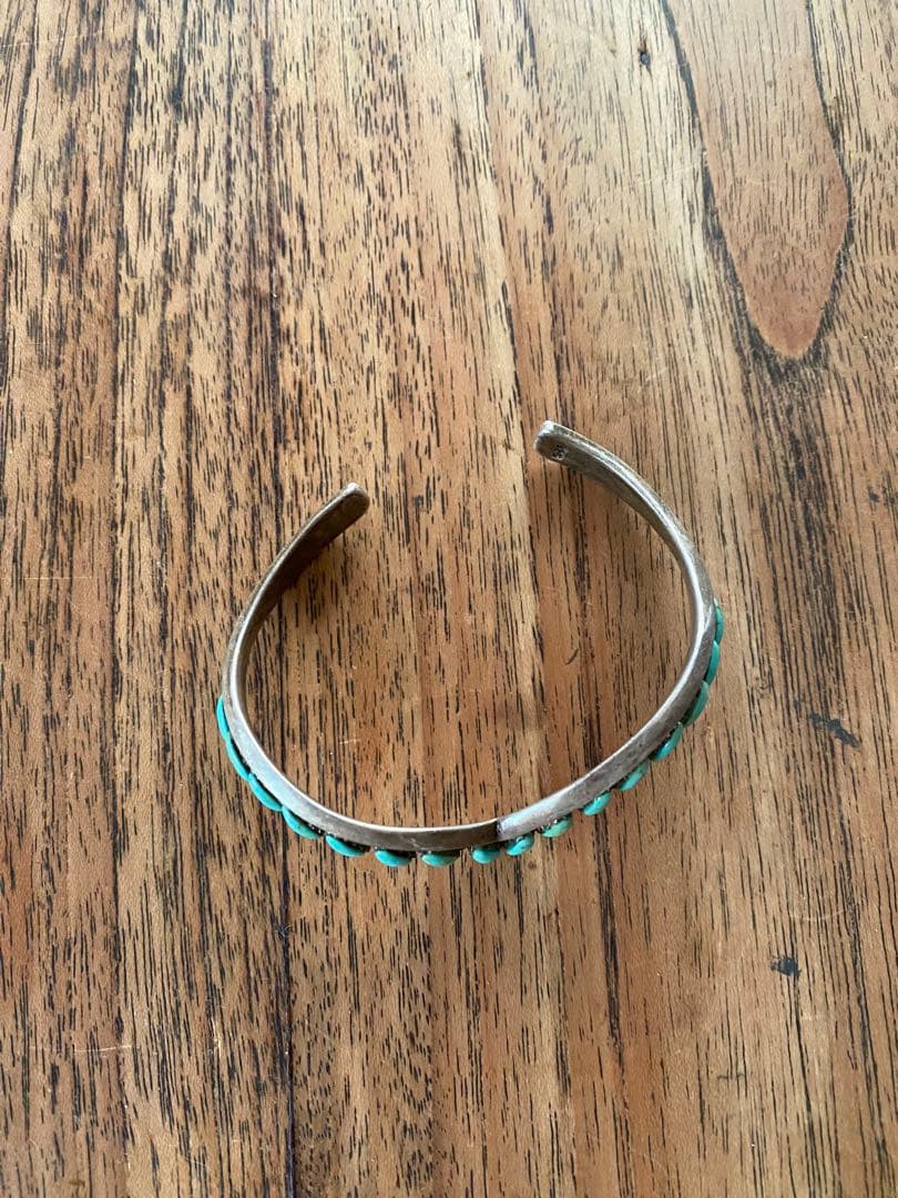 Navajo.zuni ターコイズバングル