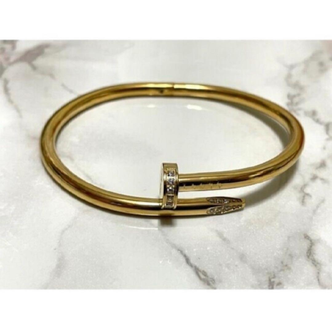 至高♡ 釘ブレスレット ゴールドレ ディース メンズ