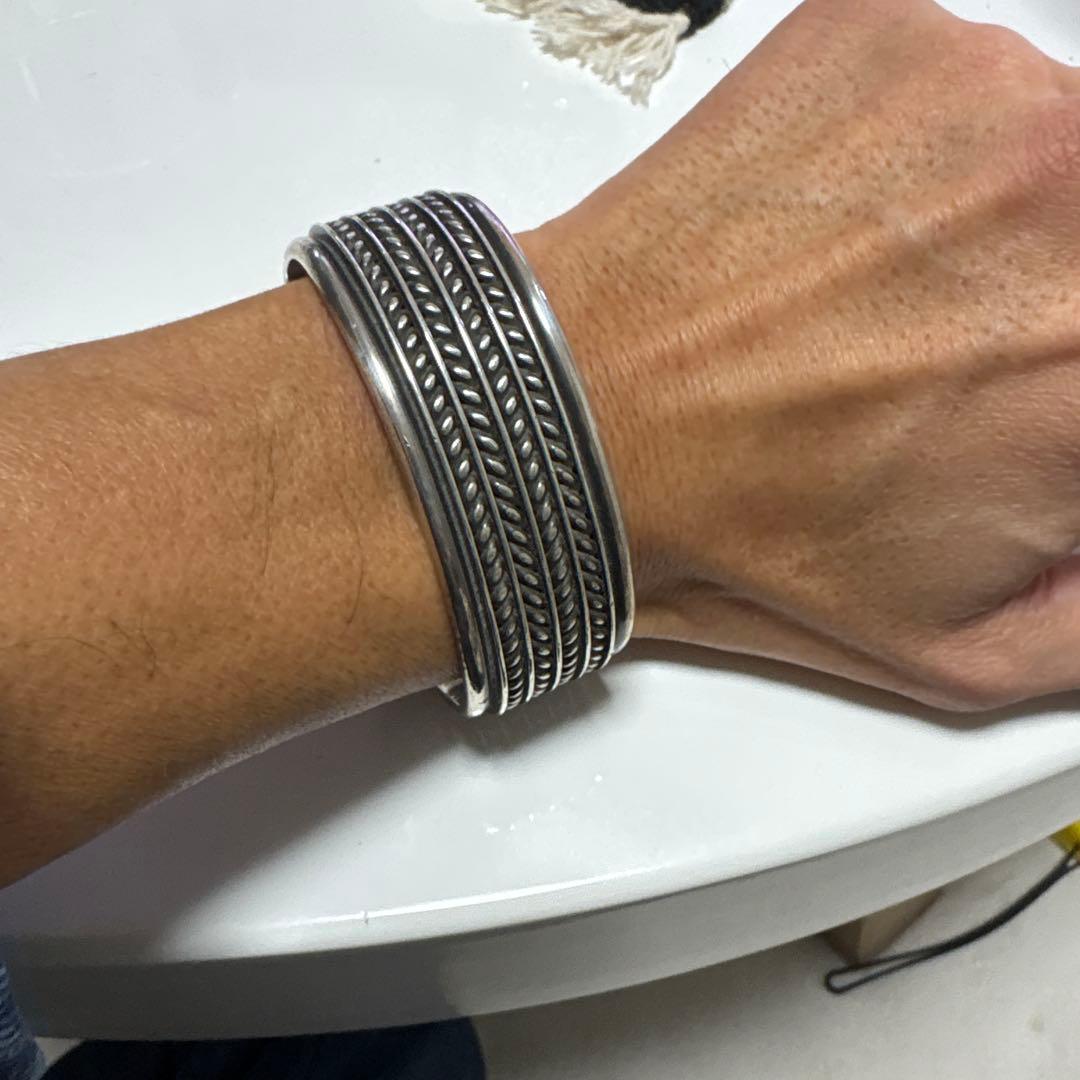 ロンハーマン購入 ナホバ族バングル！ 重厚感アリアリのインディアンjewelry