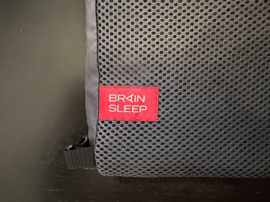 BRAIN SLEEP ネックピロー ポータブル ブラック