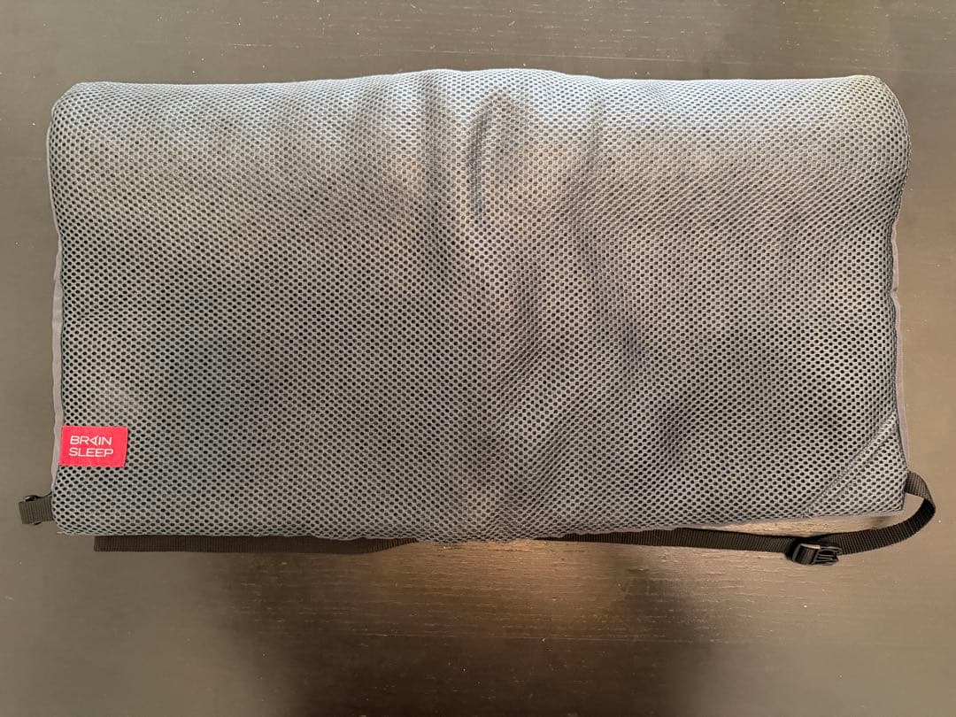 BRAIN SLEEP ネックピロー ポータブル ブラック