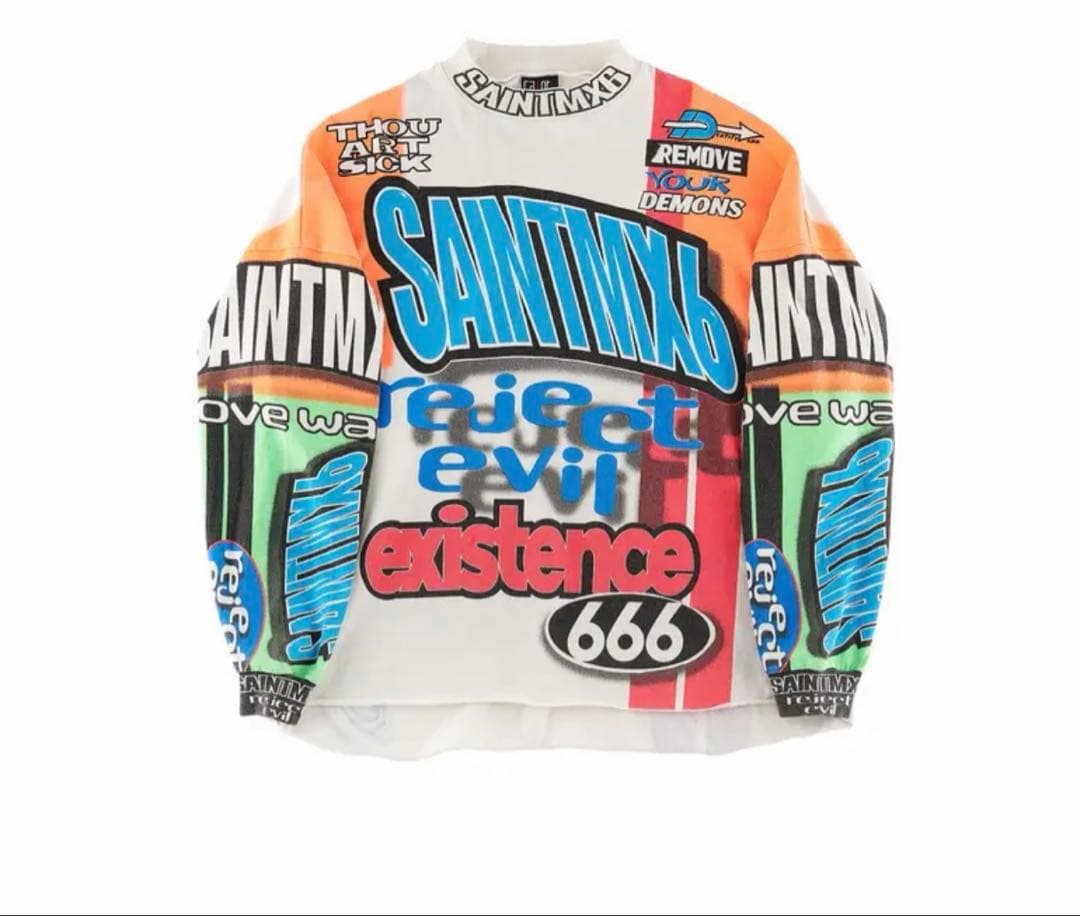 セントマイケル　LS TEE / MOTOCROSS