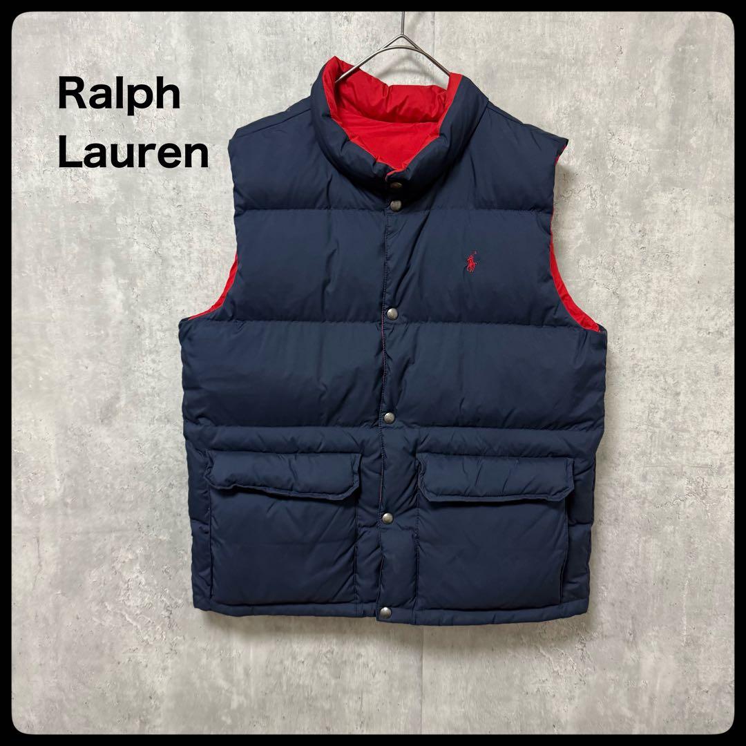 Ralph Lauren ラルフローレン　リバーシブルダウンベスト