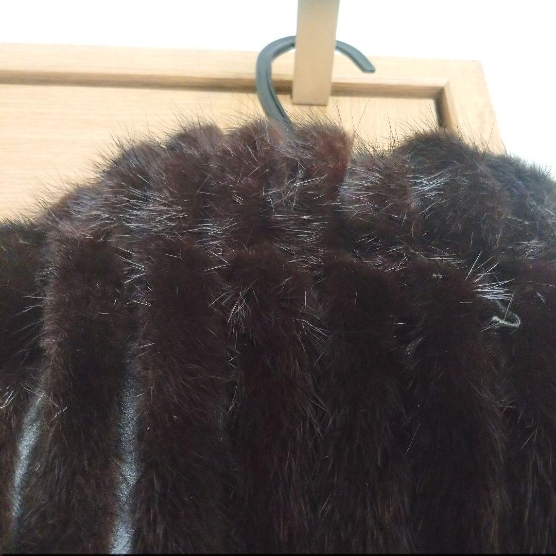 購入価格１０万レザー・ファー付きジャケット昭和レトロ