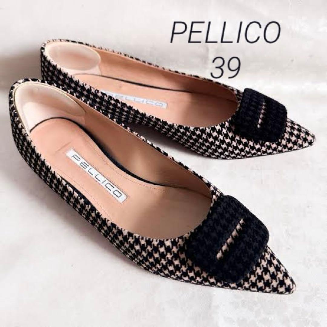 PELLICO 39 JP26フラット パンプス ANELLI FIBBIA