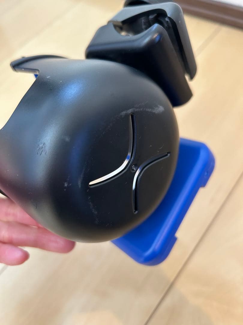 Combi 折りたたみ式ベビーカー グレー・ストライプ　取説・おまけ付き