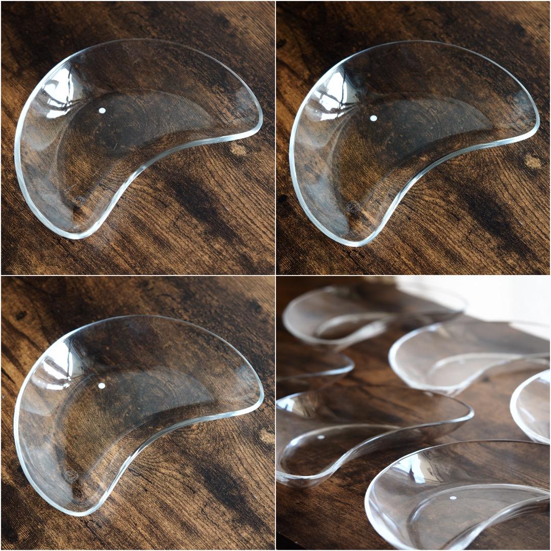 専用ページ　バカラ 三日月型皿 6客セット / baccarat プレート