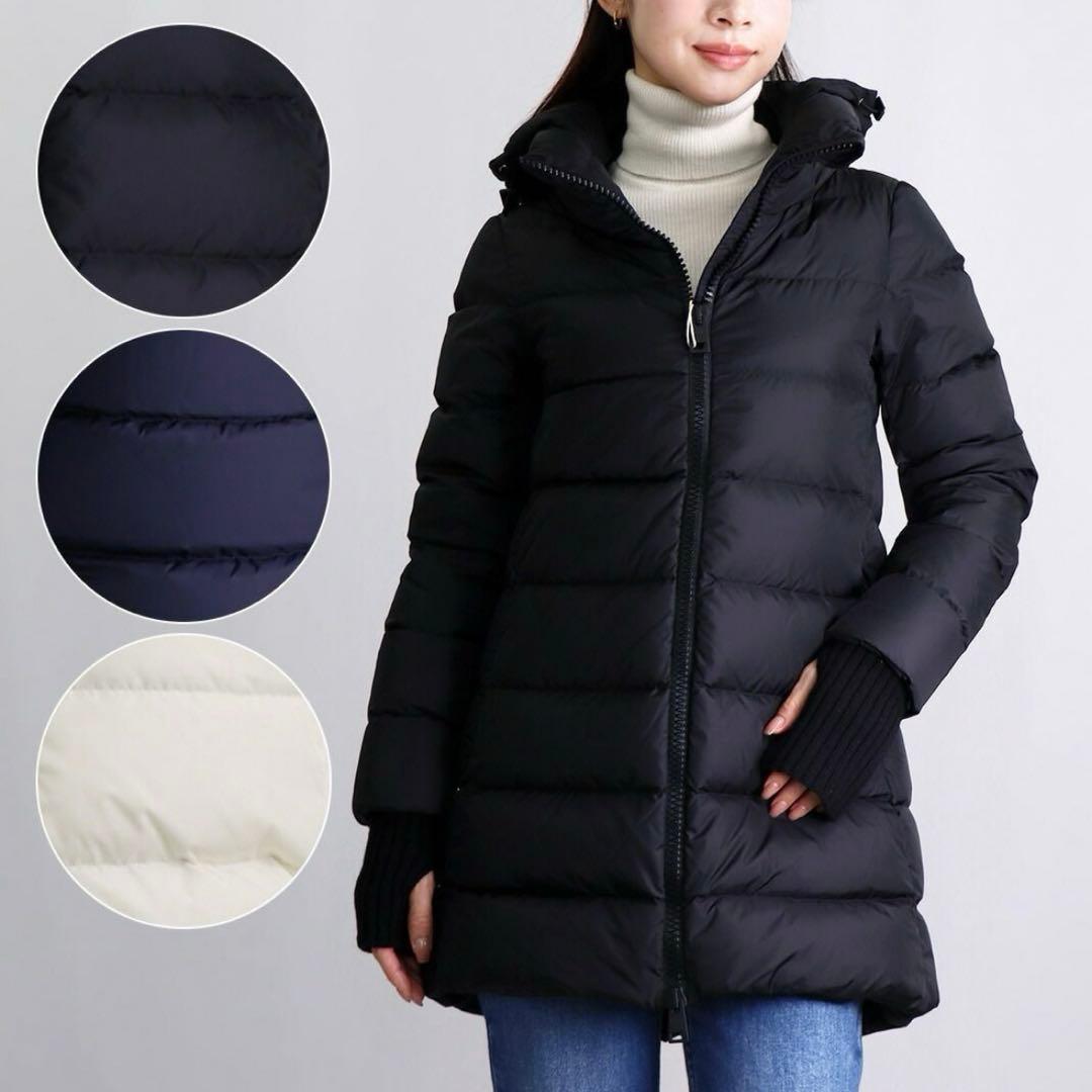 【美品】ヘルノ HERNO ダウンコート ダウンジャケット ナイロンシャモニー