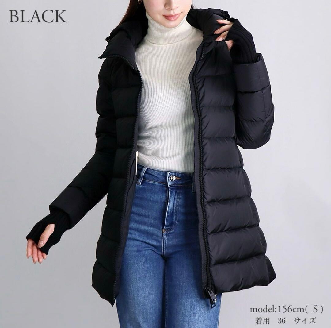 【美品】ヘルノ HERNO ダウンコート ダウンジャケット ナイロンシャモニー