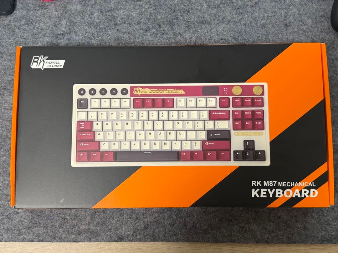 RK  KLUDGE M87 RGBキーボード