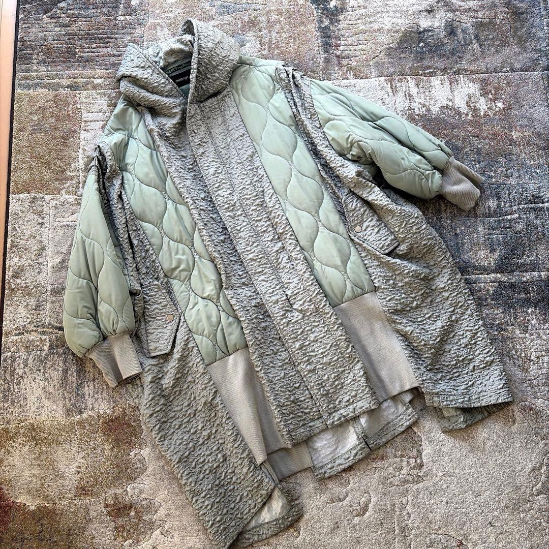 ま*ー様 melange 変形コート　個性的