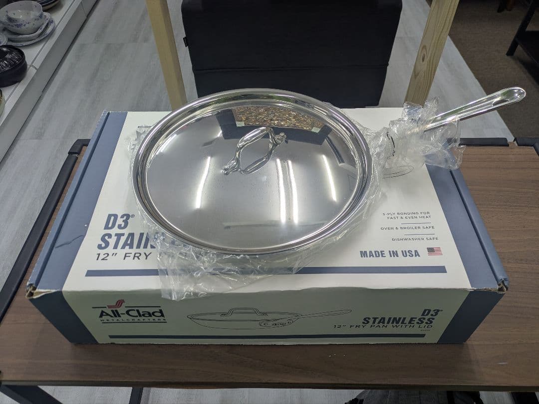 新品未使用 オールクラッド/All Clad 12インチ D3 フライパン