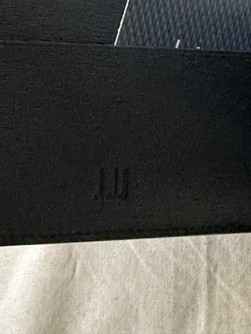 ダンヒル　財布　二つ折り　箱付き　ギャランティーカード付き　未使用