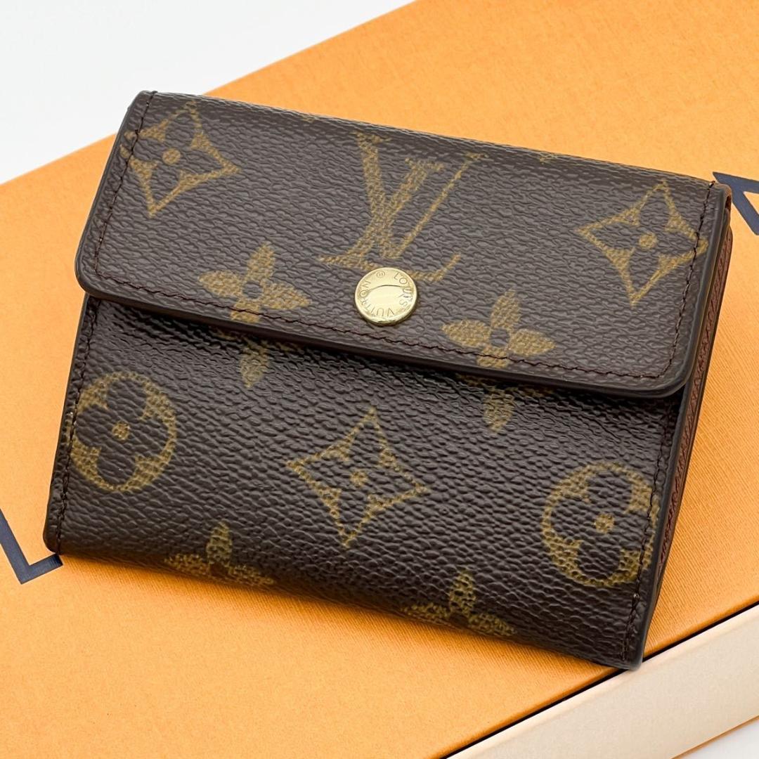 【美品】ヴィトン モノグラム ラドロー コンパクト 財布 M61927