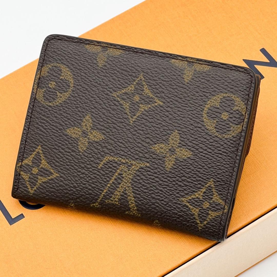 【美品】ヴィトン モノグラム ラドロー コンパクト 財布 M61927