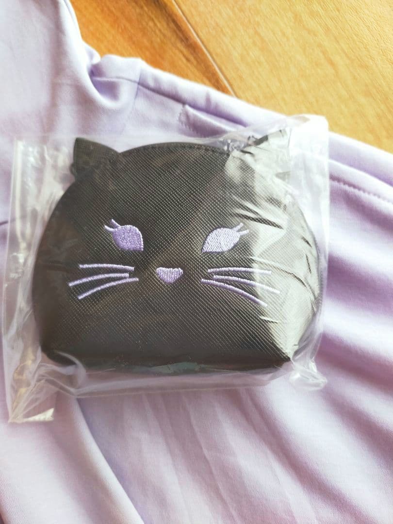 新品・105〜115 アナスイミニネコポーチ付きカットワンピース