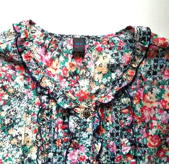 tunic チュニック 鴨居羊子 レディース パジャマ 上下セット フレア