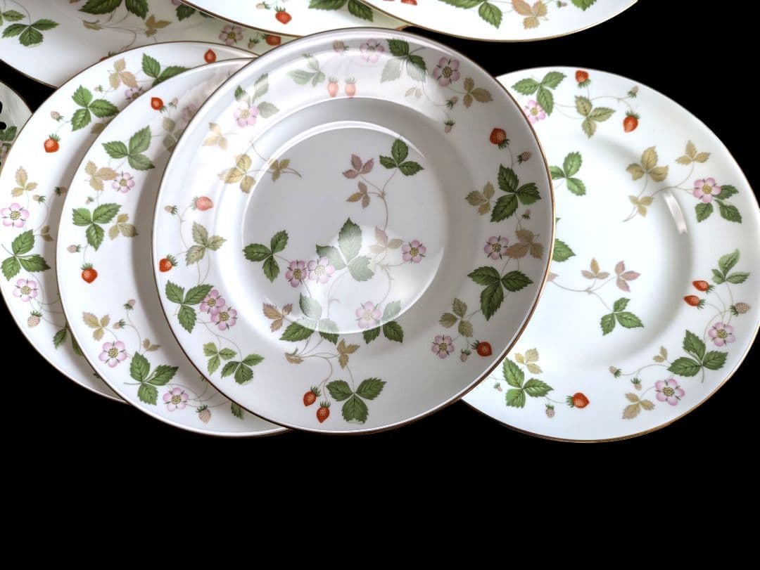 ウェッジウッド ワイルドストロベリー１９セット