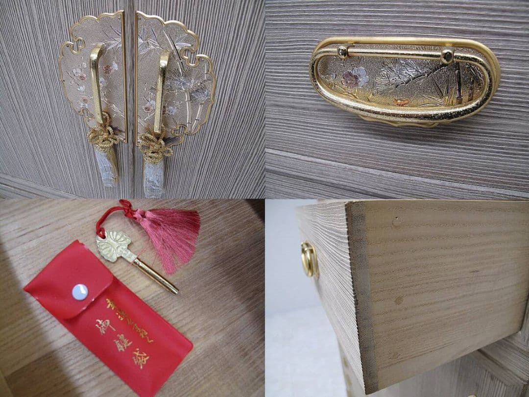 【伝統工芸】大阪泉州桐箪笥 総桐製 着物箪笥　 木釘・蟻組 　整理箪笥　チェスト