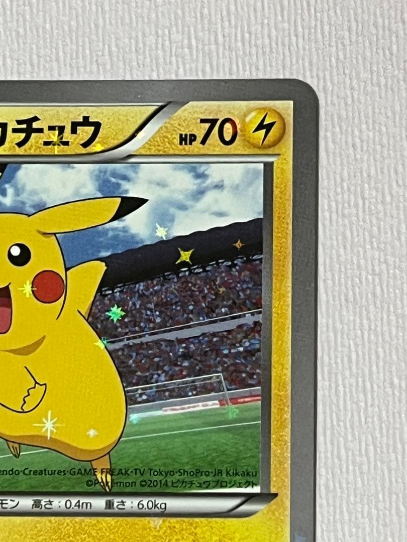 XY-P ピッチのピカチュウ_Jリーグ「ファミリー Joinデイズ」 笑顔版 …