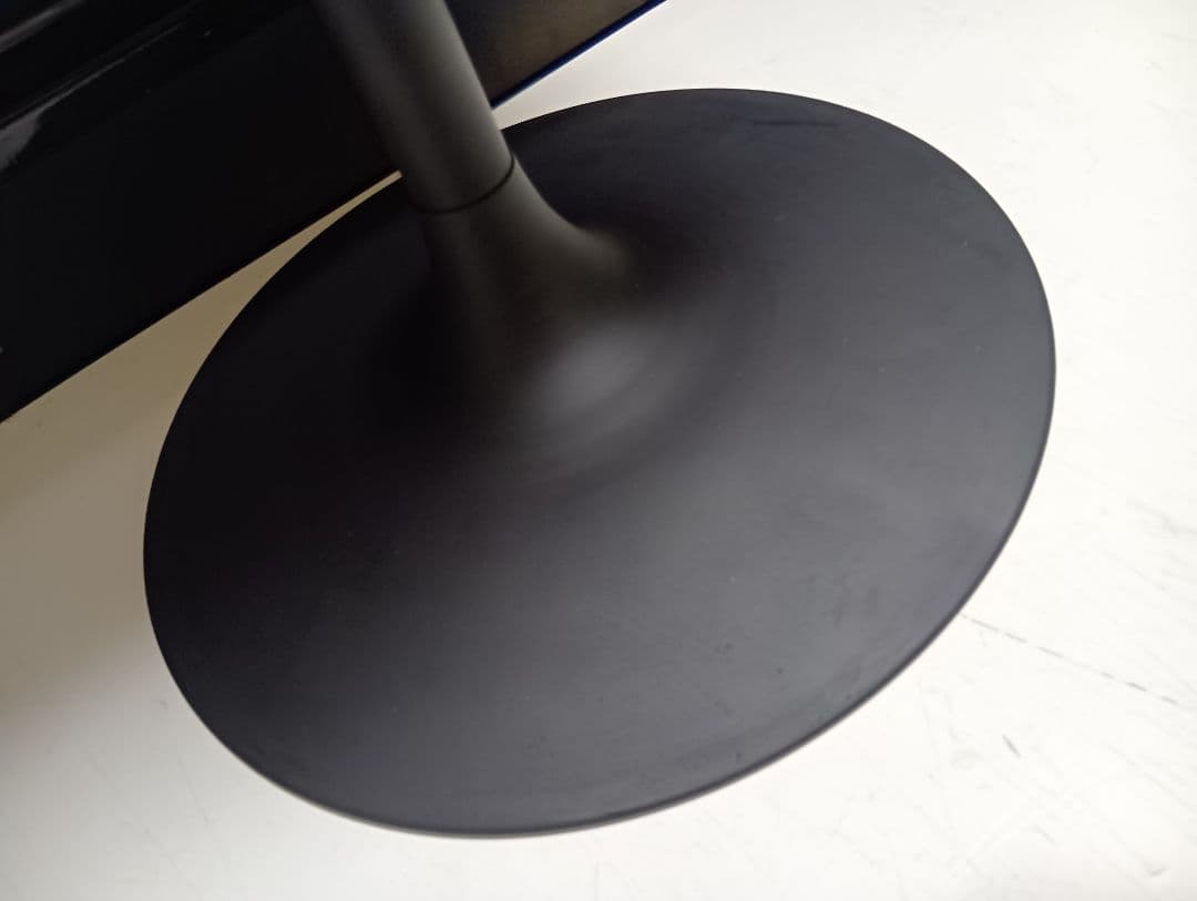 1970's　ミッドセンチュリーモダン　回転式　アイアン　フレーム　ウッドチェア