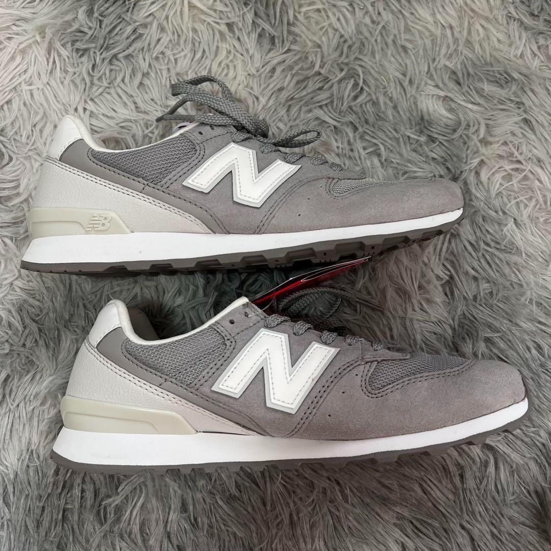 未使用品　New Balance 996 グレー スニーカー 24.5cm