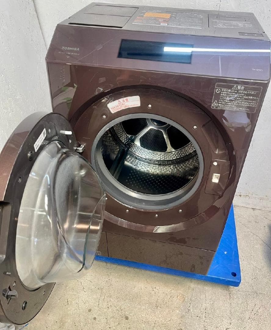 東芝 ドラム式洗濯乾燥機 ZABOON TW-127XP1L 2022年製