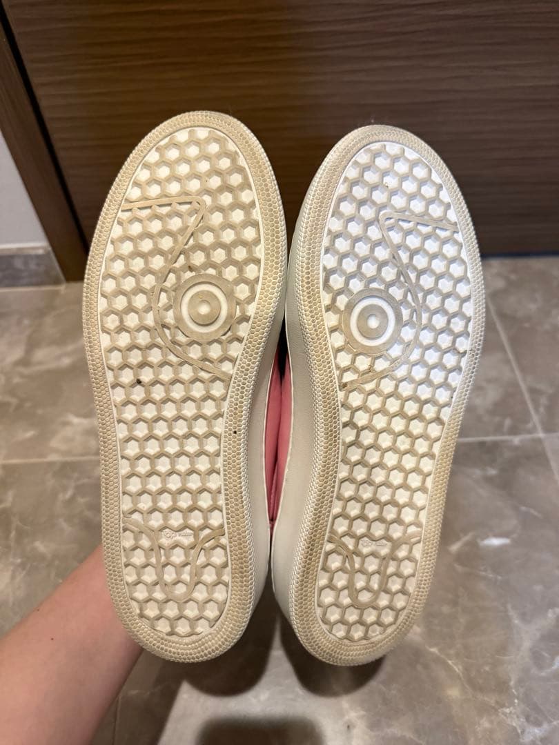 sergio rossi ピンク スリッポンスニーカー　38