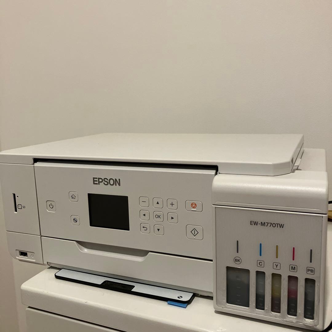 【不具合】 EPSON EW-M770TW