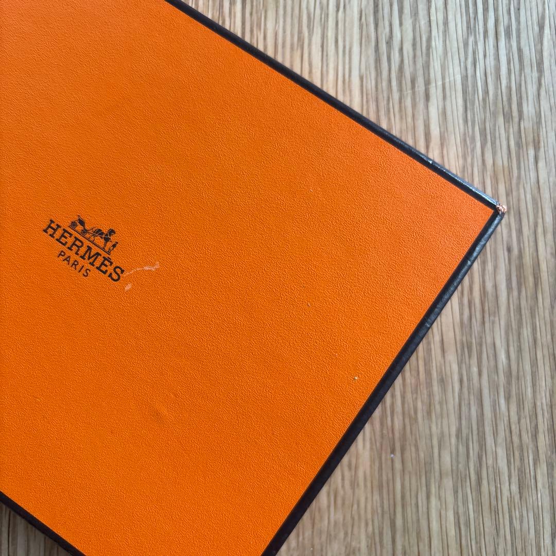 HERMES シェーヌダンクルスクエアプレート　箱あり