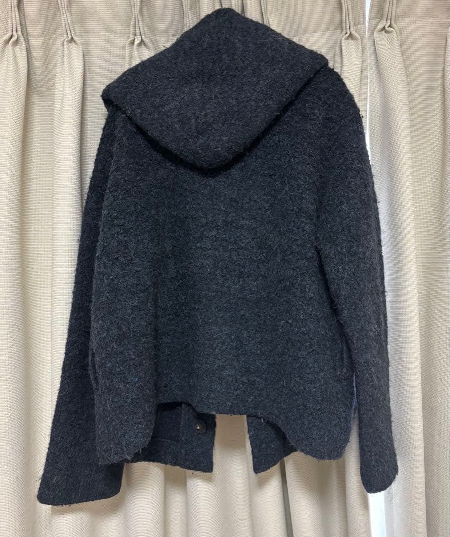 ヨーガンレール ☆フード付きハーフコート