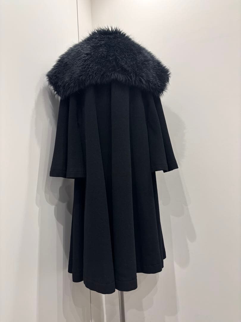 ［80年代］コムデギャルソン　ファーケープコート　ヴィンテージ　アーカイブ