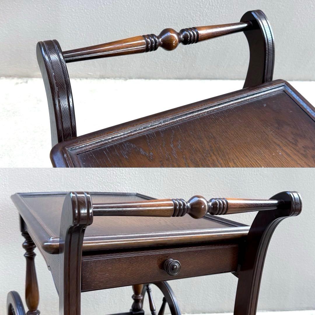 希少✴︎飛騨産業 キツツキ キッチンワゴン 車輪 リビング ダイニング 木製 高級