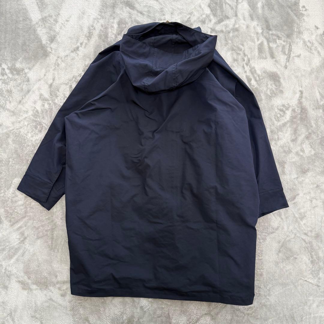 フレームワーク 撥水フーディーコート ネイビー