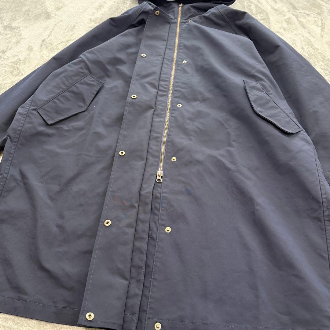 フレームワーク 撥水フーディーコート ネイビー