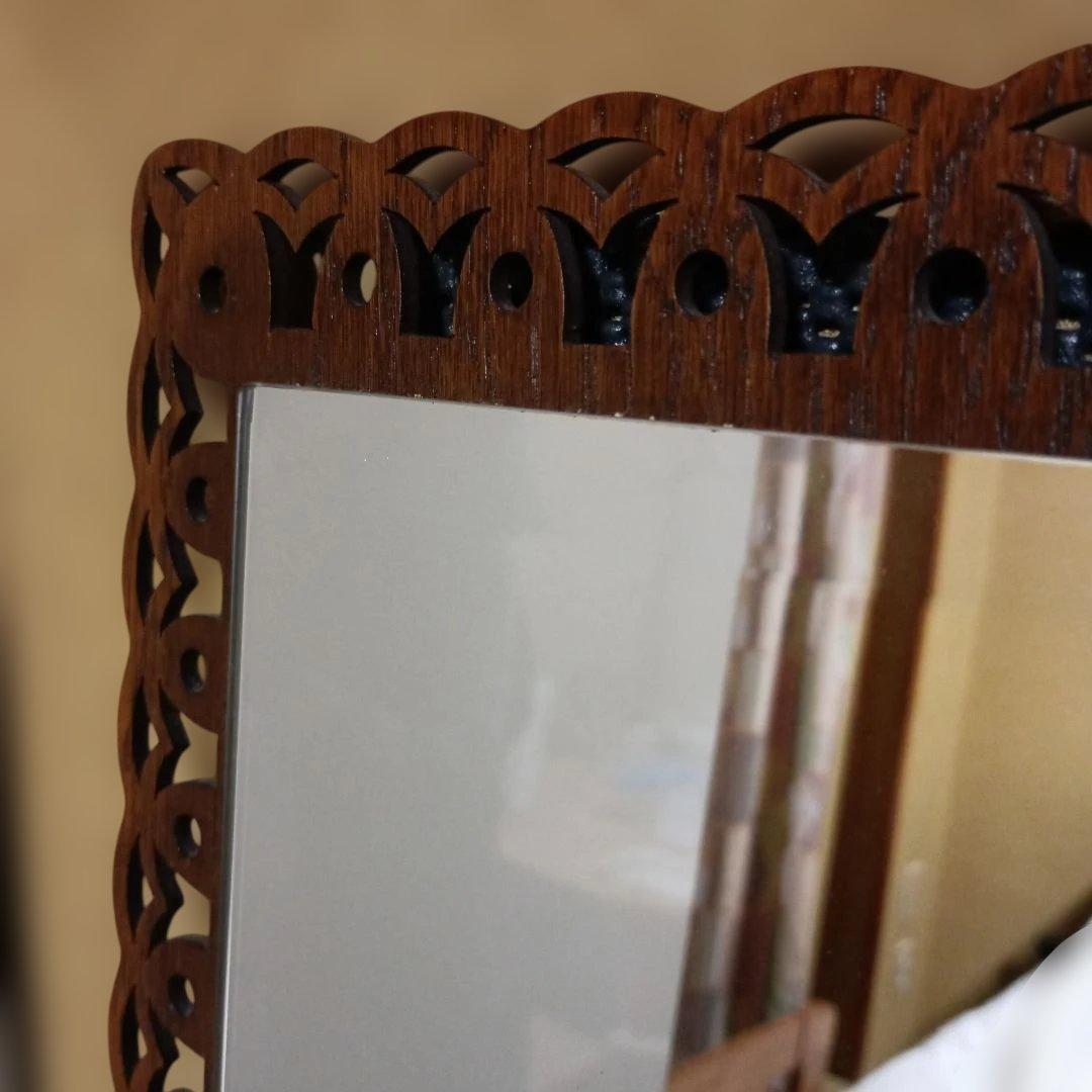 インテルナ南條　ウォールミラー　壁掛けミラー　アンティーク　高級家具