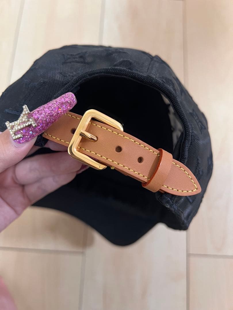 Louis Vuitton ブラック ベースボールキャップ