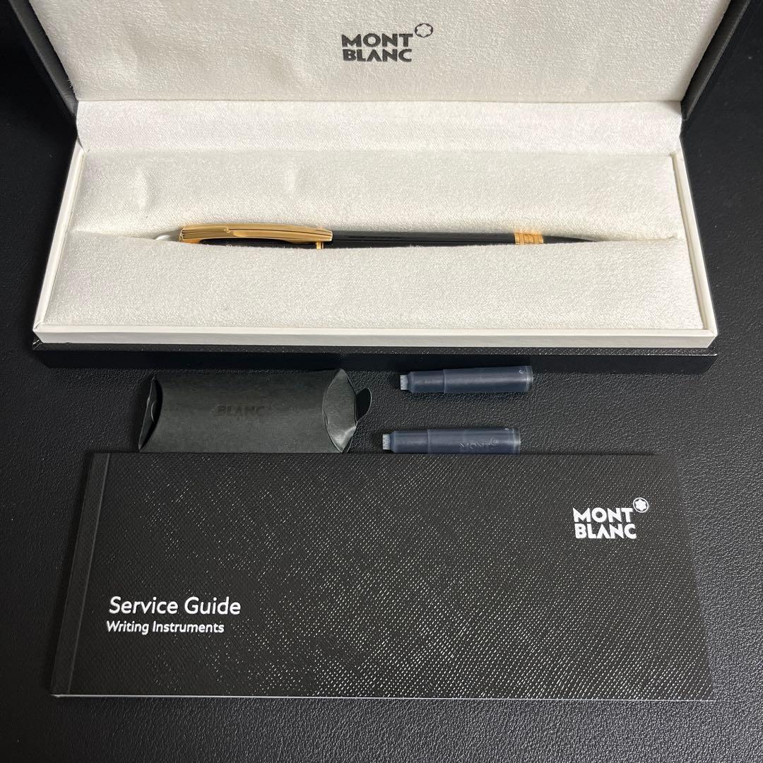 モンブラン 万年筆 スターウォーカー レッドゴールド 極細字 調整済 インク付