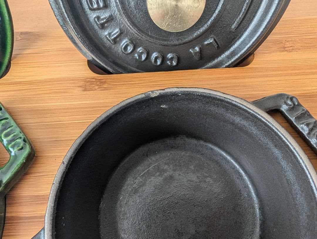 STAUB ピコココット10cm 3個(スタンド付)