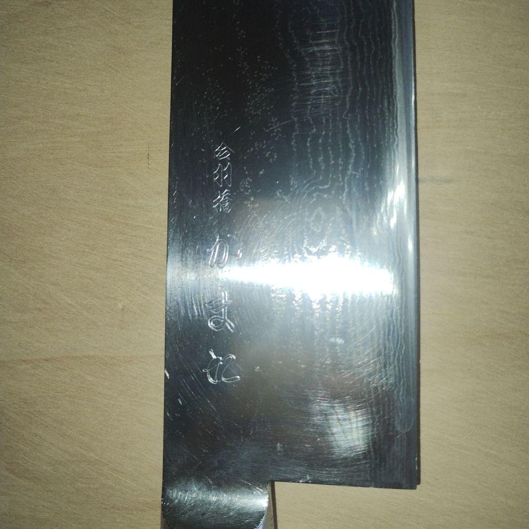 合羽橋かまた　ダマスカス鋼　牛刀　全長400mm